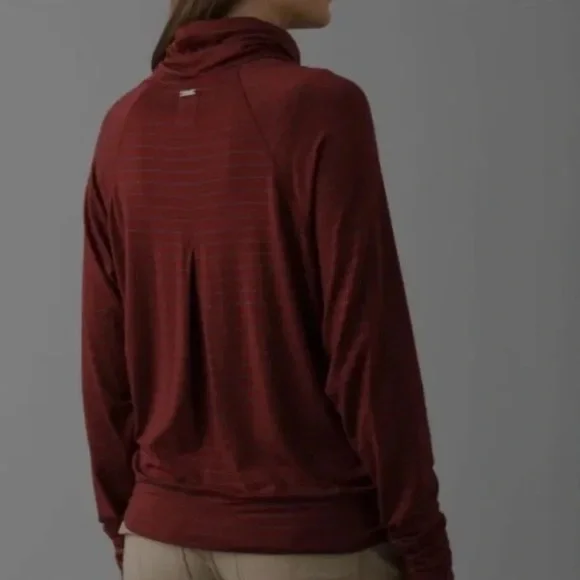 NWT Prana‎ Women’s Sol Protect Turtleneck Relaxed Fit Soft Stretch Fall Winter - Picture 4 of 9